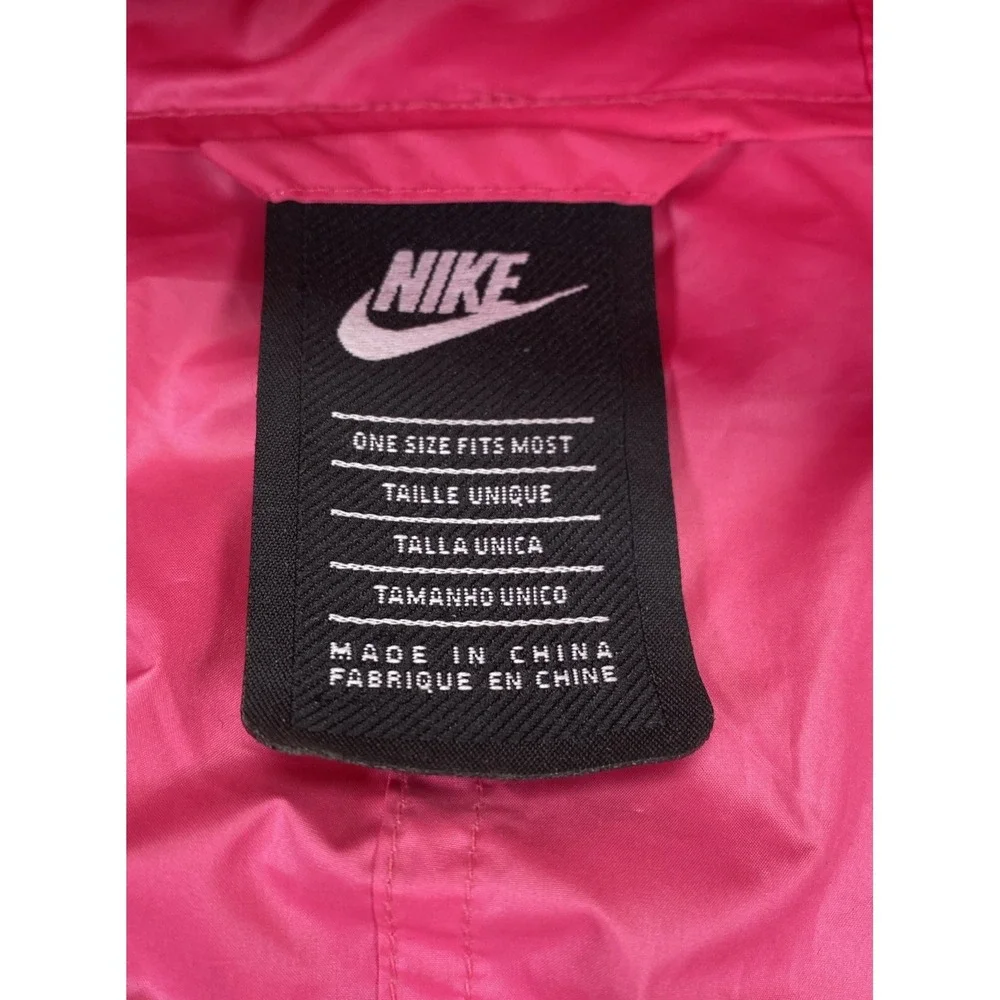 Nike Women's Oversized Windrunner Full‎ Zip  Jacket Pinksicle One Size (Stains)